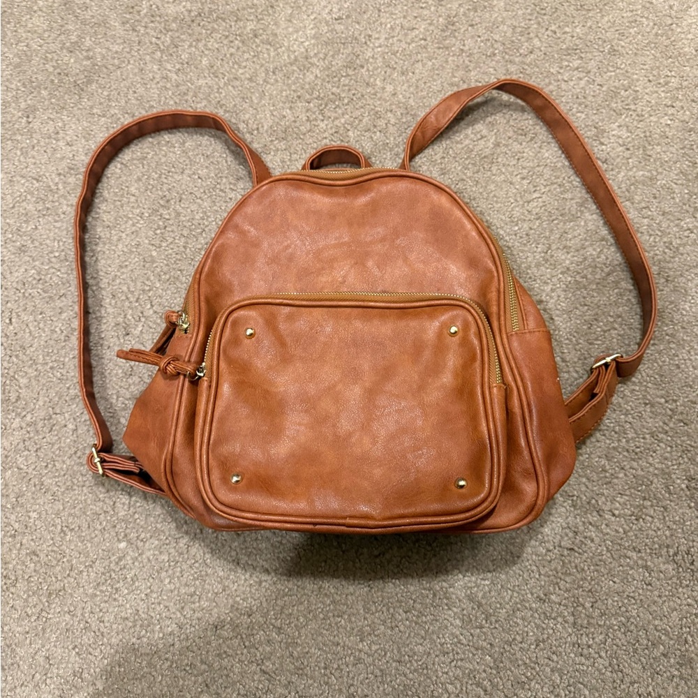 Brown Backpack